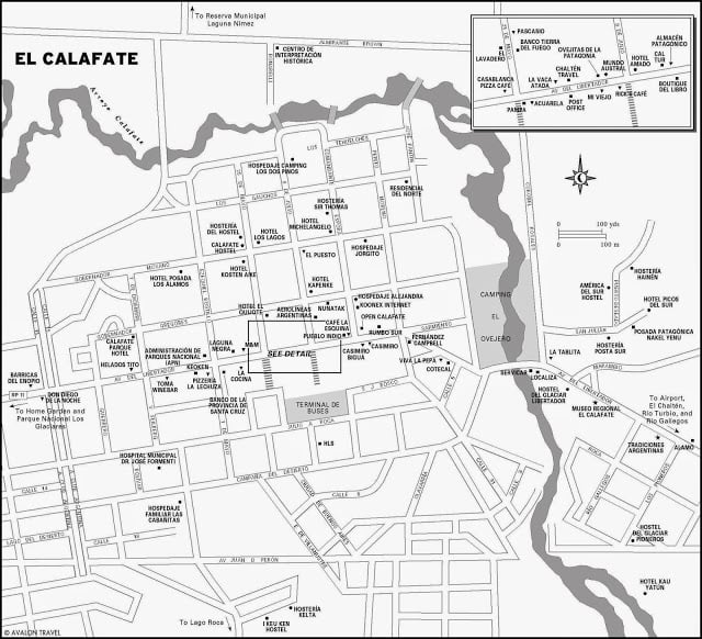 Mapa Turistico De El Calafate 2020 Dicas Incriveis